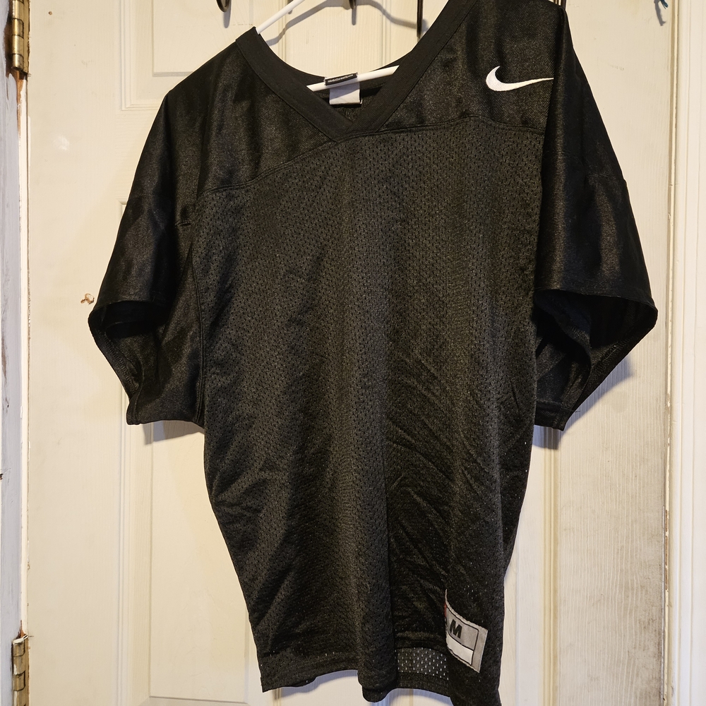Nike Black Mesh V-Neck Jersey